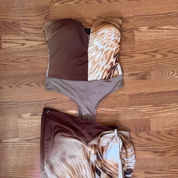 JLUXLABEL TWO PIECE SKIRT SET - Picture 5 of 9